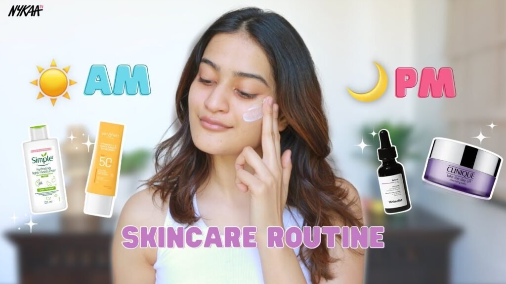 AM  PM Skincare Routine For Glowing Skin  | Step By Step Guide Ft. @NishkaBhura  | Nykaa