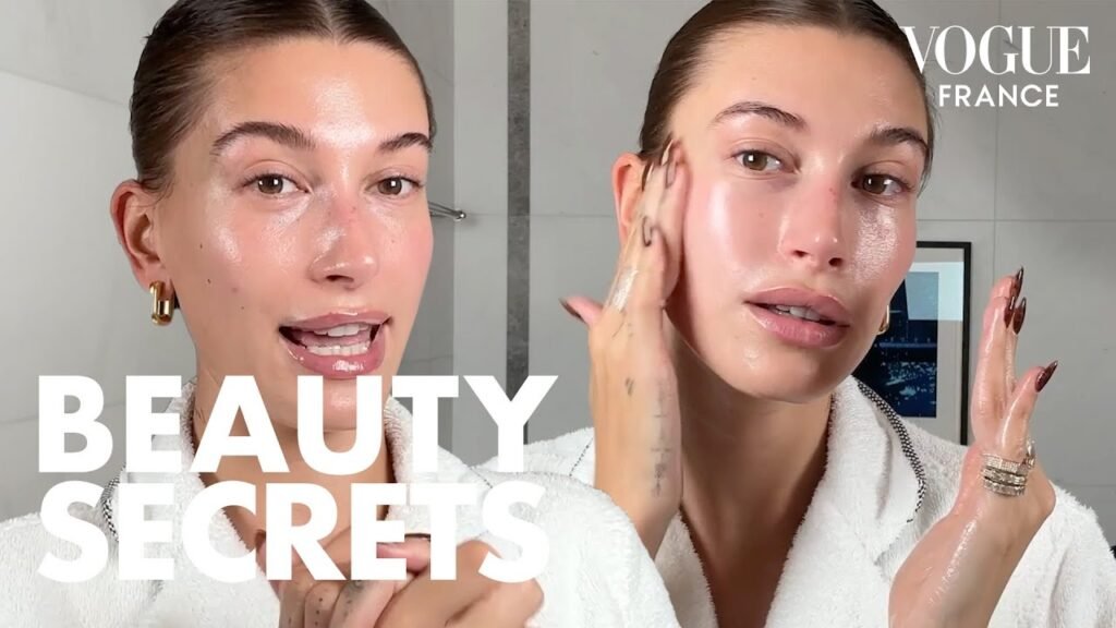 Hailey Biebers skincare routine for a super glowy complexion | Vogue France