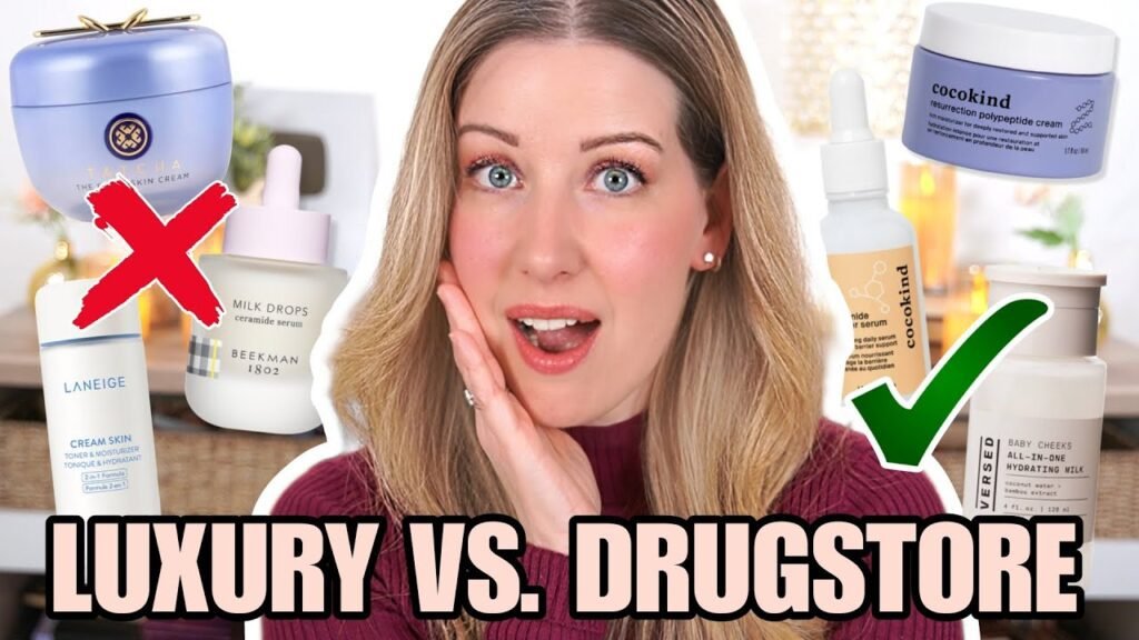 I REPLACED MY LUXURY SKINCARE WITH DRUGSTORE...And Heres What Happened.